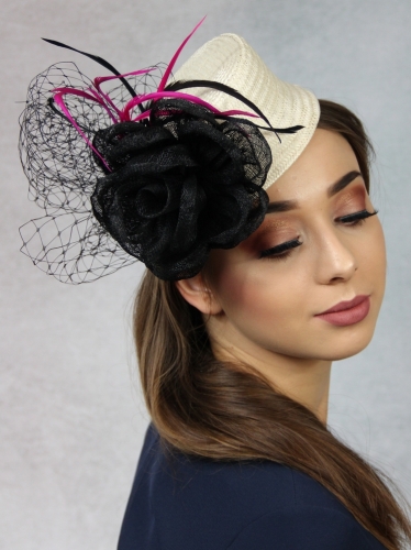 IMG_4042 Toczki Fascynatory Kapelusze Ozdoby ślubne do włosów MODISTE.JPG