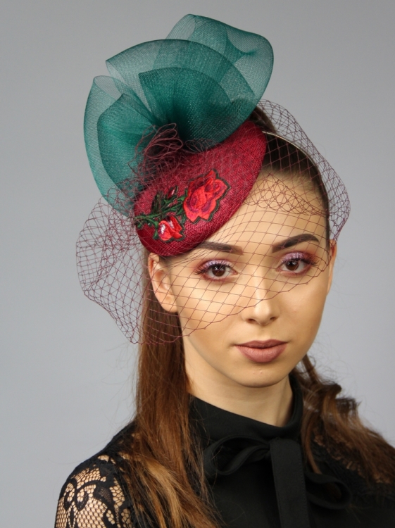 IMG_4604 Toczki Fascynatory Kapelusze Ozdoby ślubne do włosów MODISTE.JPG