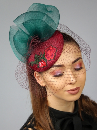 IMG_4609 Toczki Fascynatory Kapelusze Ozdoby ślubne do włosów MODISTE.JPG